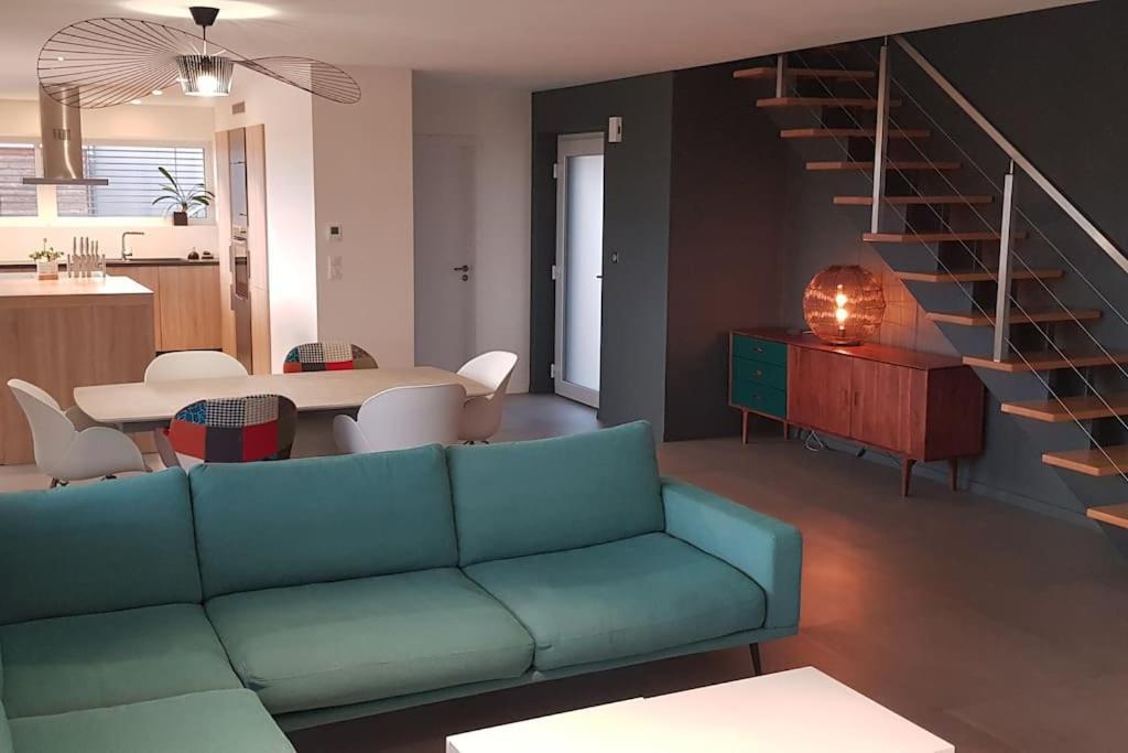 Maison Passive Avec Piscine Proche Colmar Logelheim Bagian luar foto